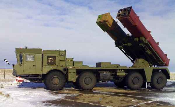 打击精度堪比战术导弹 俄军中亚部署大威力远程火箭炮