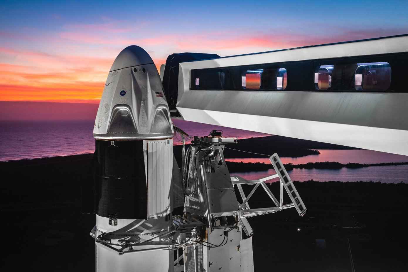 马斯克:SpaceX二季度或将送NASA宇航员去空间站