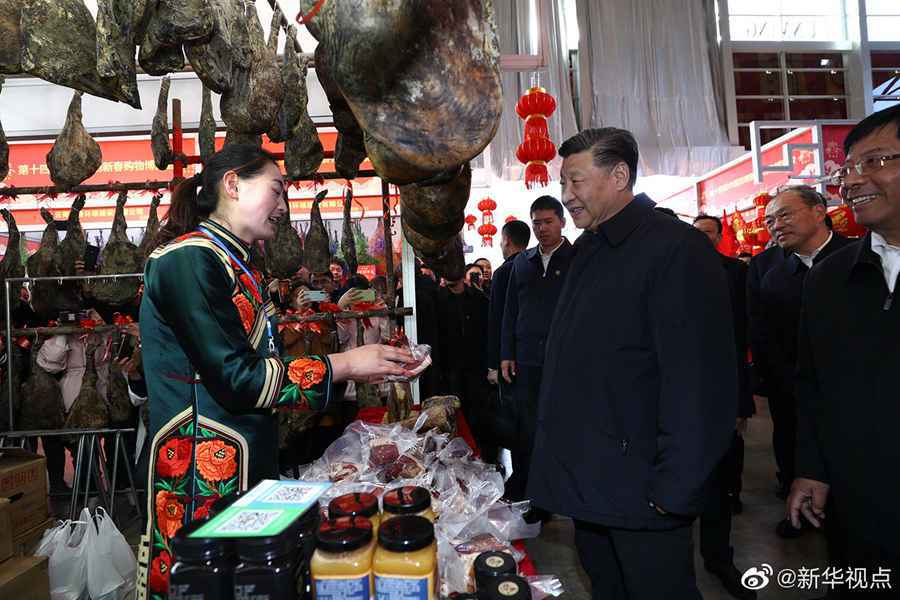 习近平向全国人民拜年