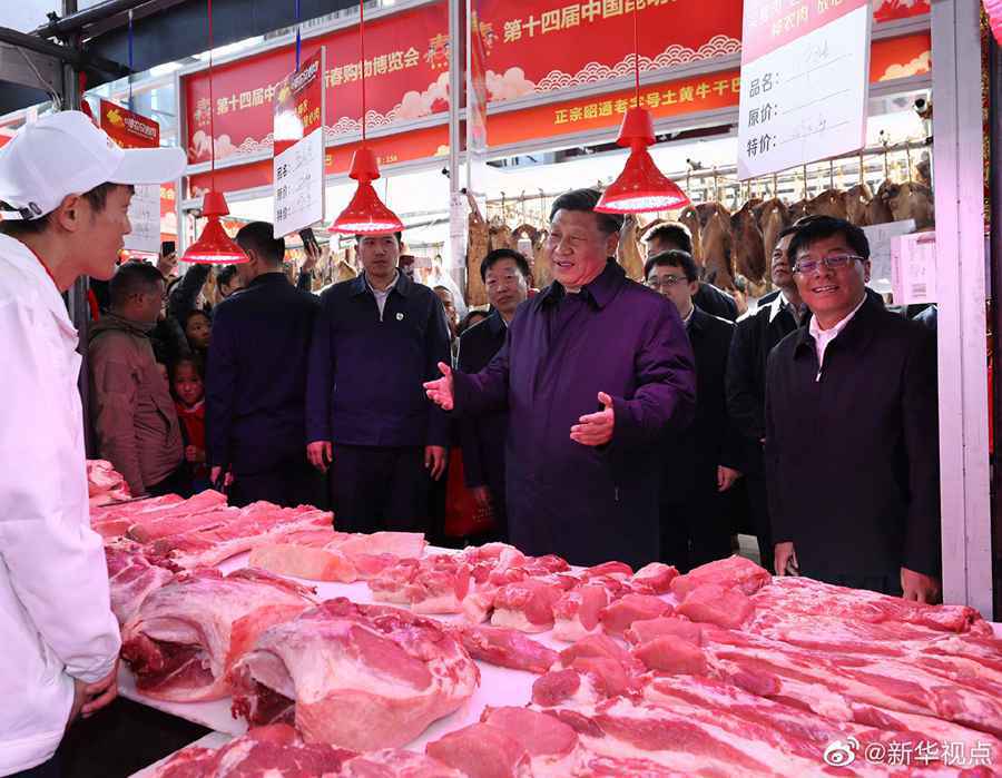 习近平向全国人民拜年