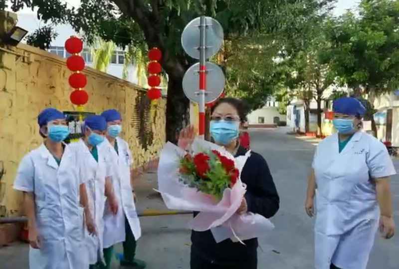 海南又有一名患者在三亚治愈出院