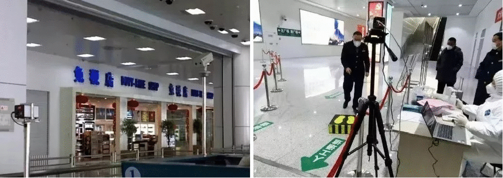 全自动红外人体测温系统实现远距离大范围精准测温