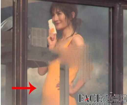 谢娜疑怀二胎是真的吗 挺孕肚工作照曝光怀孕几个月了
