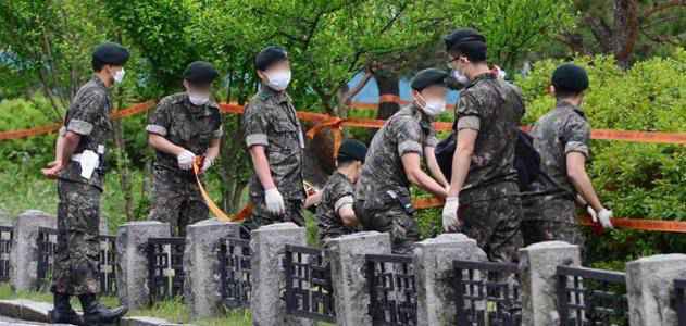 美国封锁驻韩基地