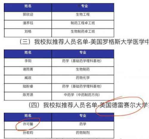 许可馨个人资料照片曝光 许可馨父母是谁做什么的家庭背景起底