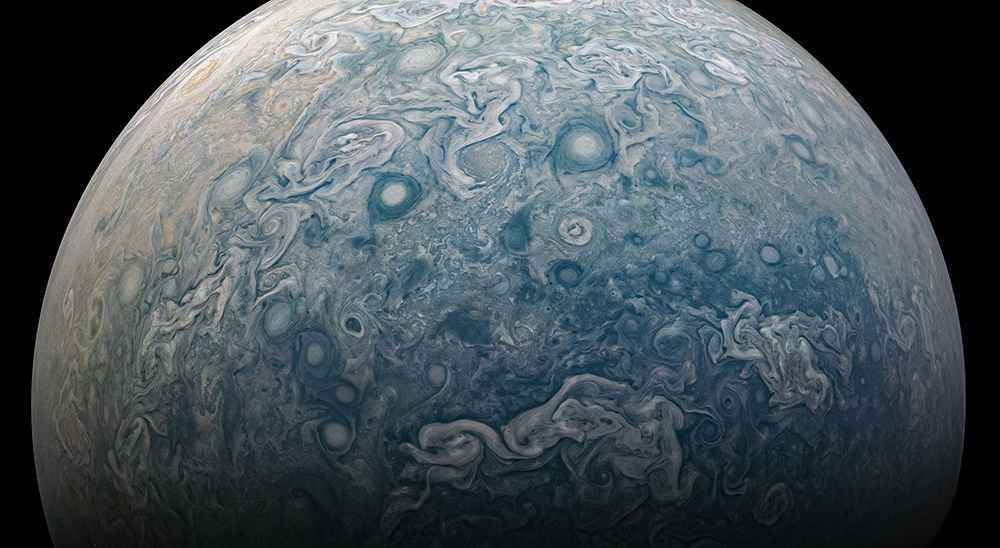 NASA发布超清晰木星照 NASA超清晰木星照组图一览