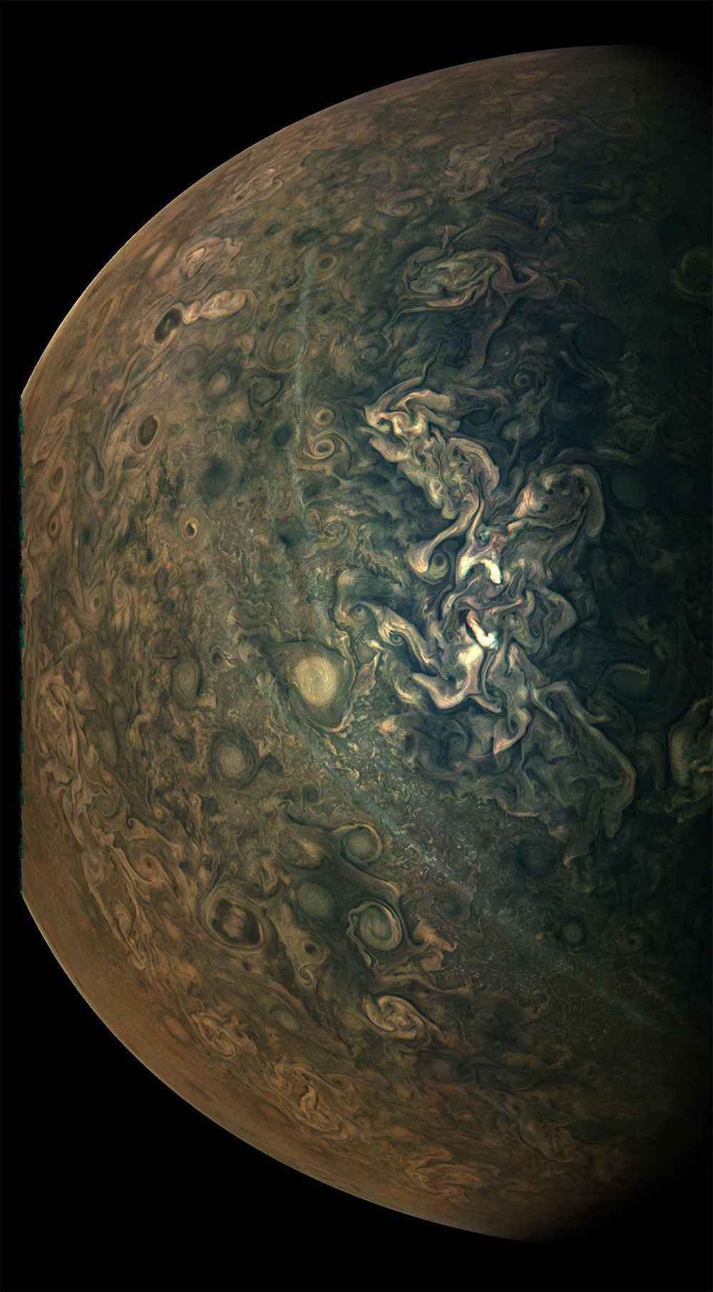 NASA发布超清晰木星照 NASA超清晰木星照组图一览