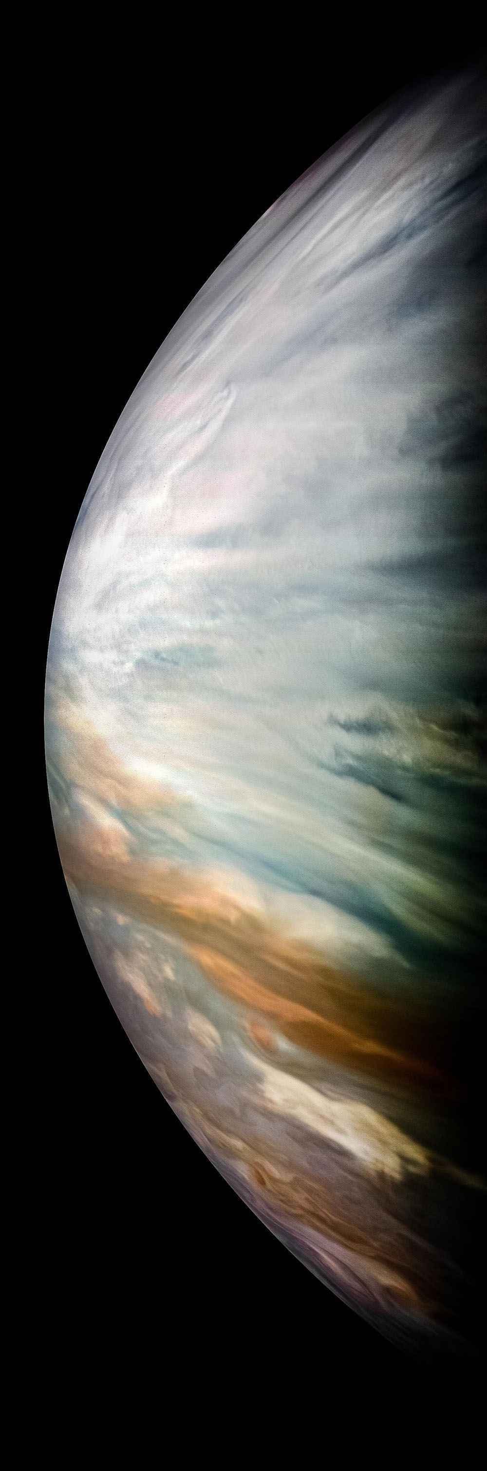 NASA发布超清晰木星照 NASA超清晰木星照组图一览