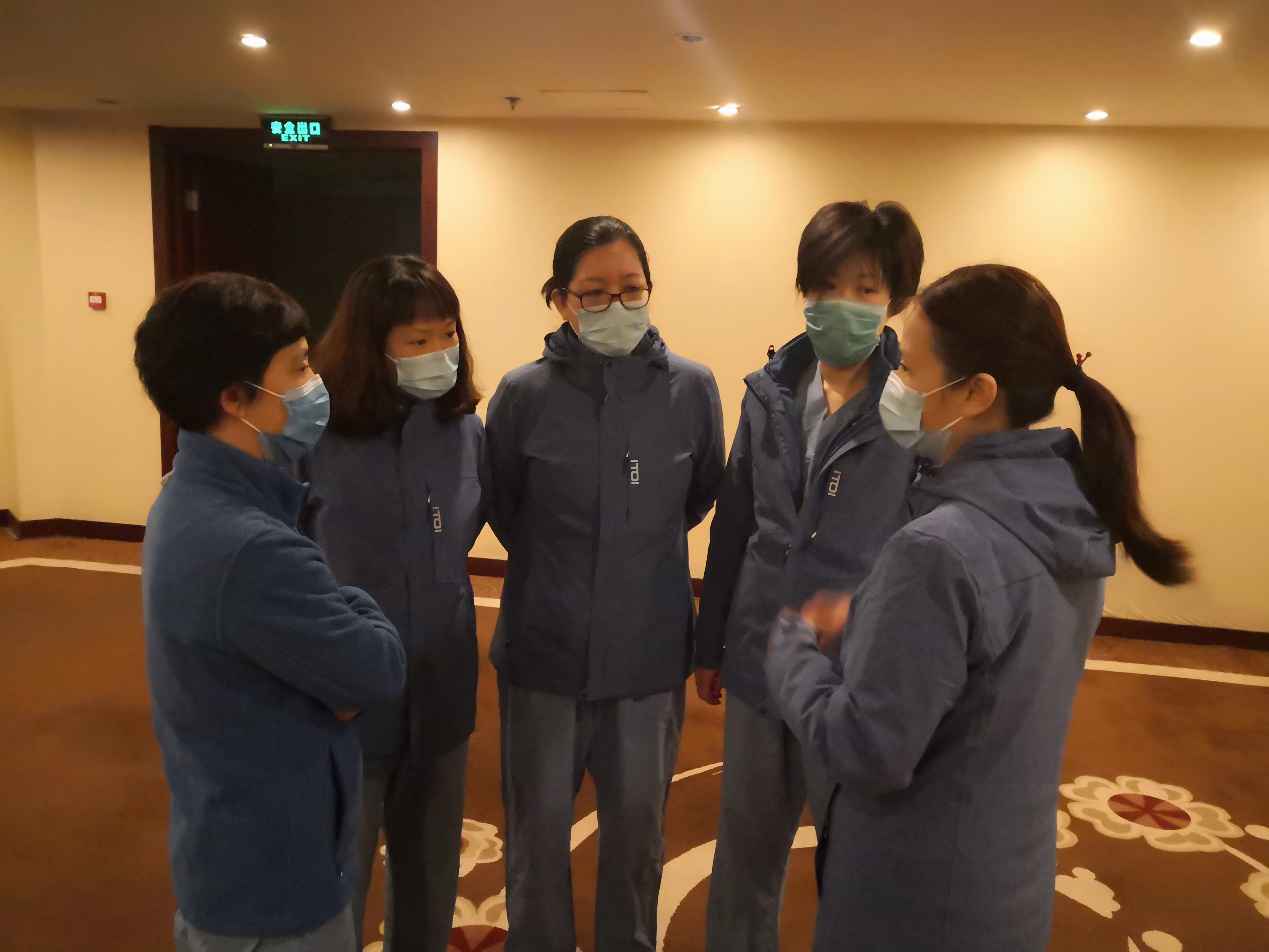 三朵护师“姐妹花”绽放在小汤山抗疫一线