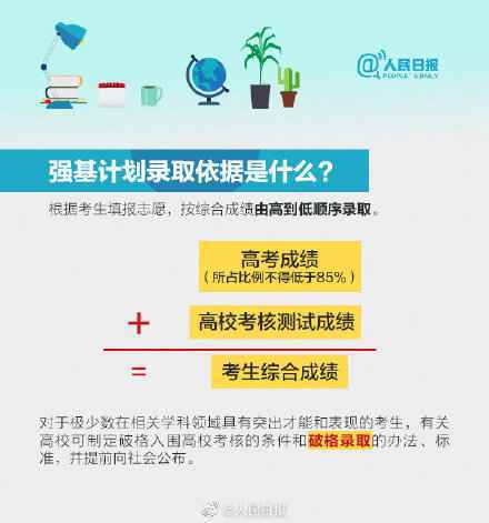 强基计划和自主招生有什么区别  强基计划详细专业名单2020