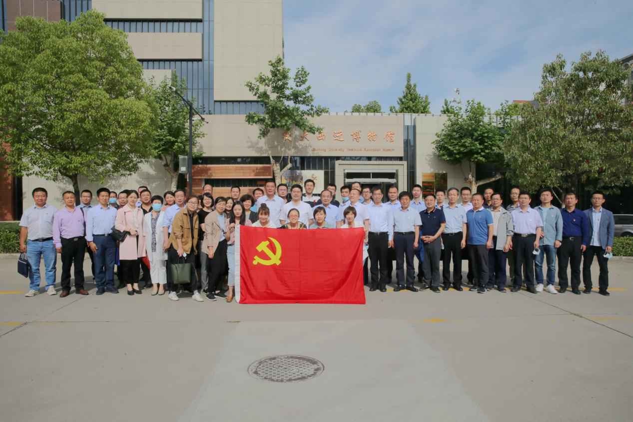 陕西省委科技工委机关举行弘扬“西迁精神”主题党日活动