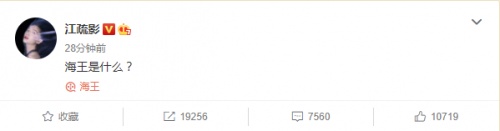 海王是什么梗什么意思？江疏影问海王是什么？