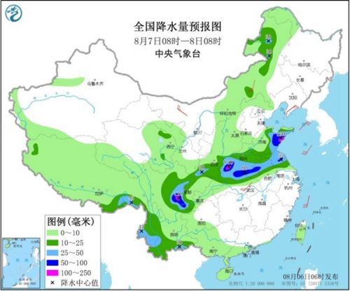 北方入汛来最大范围强降雨持续 华南等地多雷雨