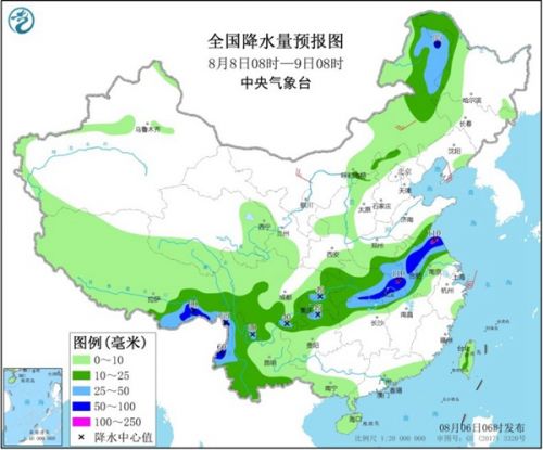 北方入汛来最大范围强降雨持续 华南等地多雷雨