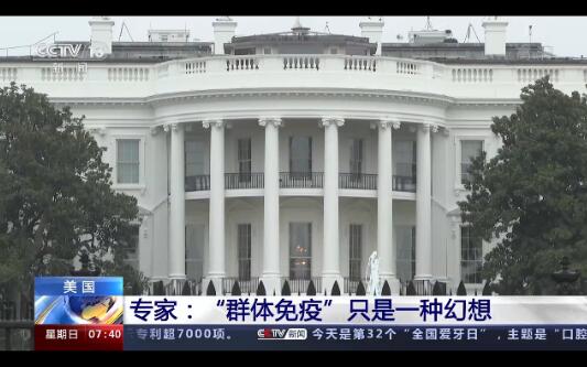 特朗普再谈“群体免疫” 美国专家：纯属幻想