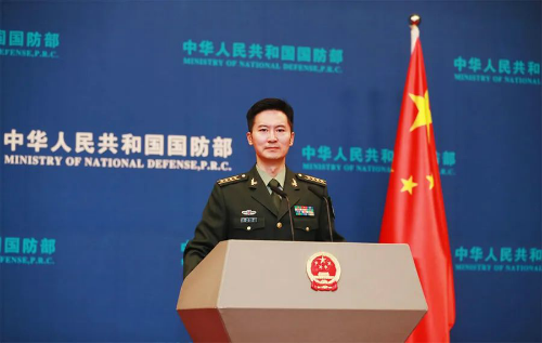 国防部发言人“上新”：谭克非简历资料照片