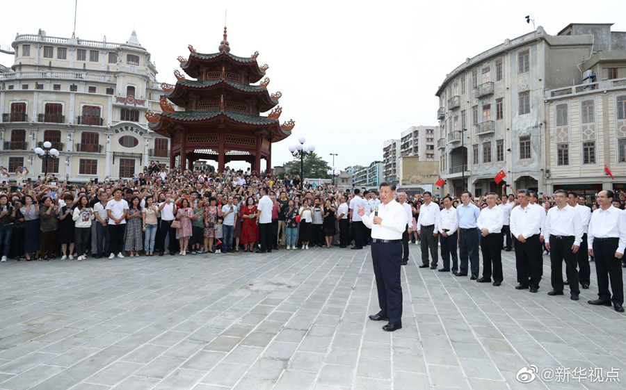 习近平在汕头考察调研