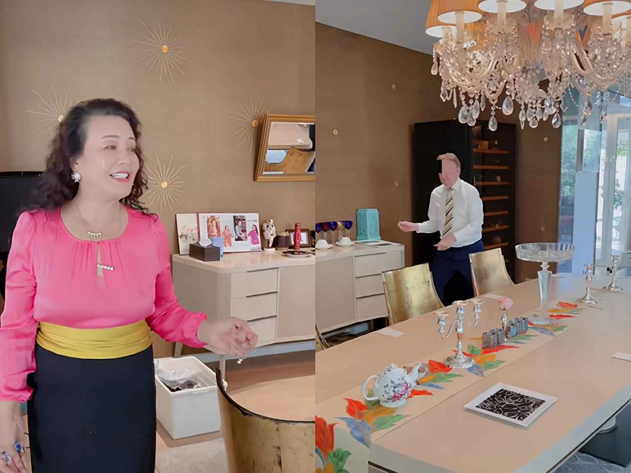 大S的62岁婆婆戴满珠宝露面，曾收儿媳送的爱马仕，网友：有气质