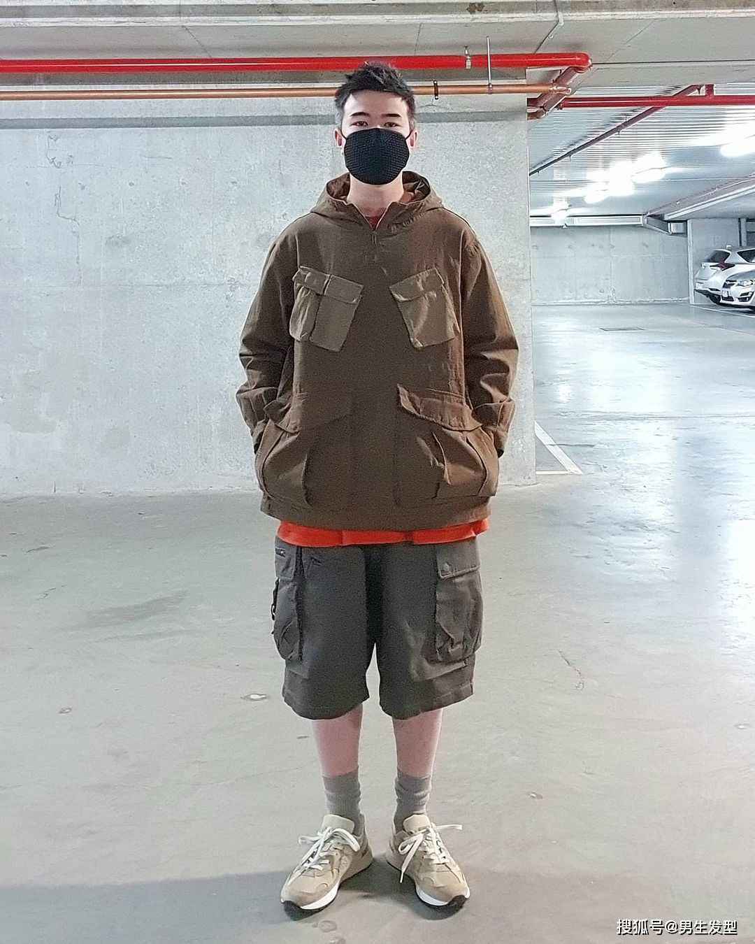 男生必会的“叠穿”技巧,外套衬衫这样搭配,颜值不高也很帅气