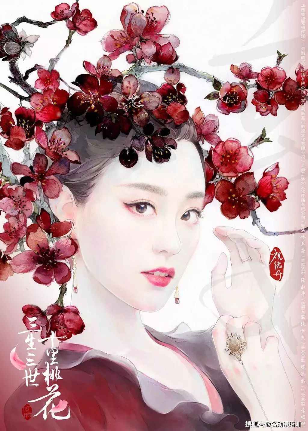怎样画古风发型?各种古风发型的详细画法!