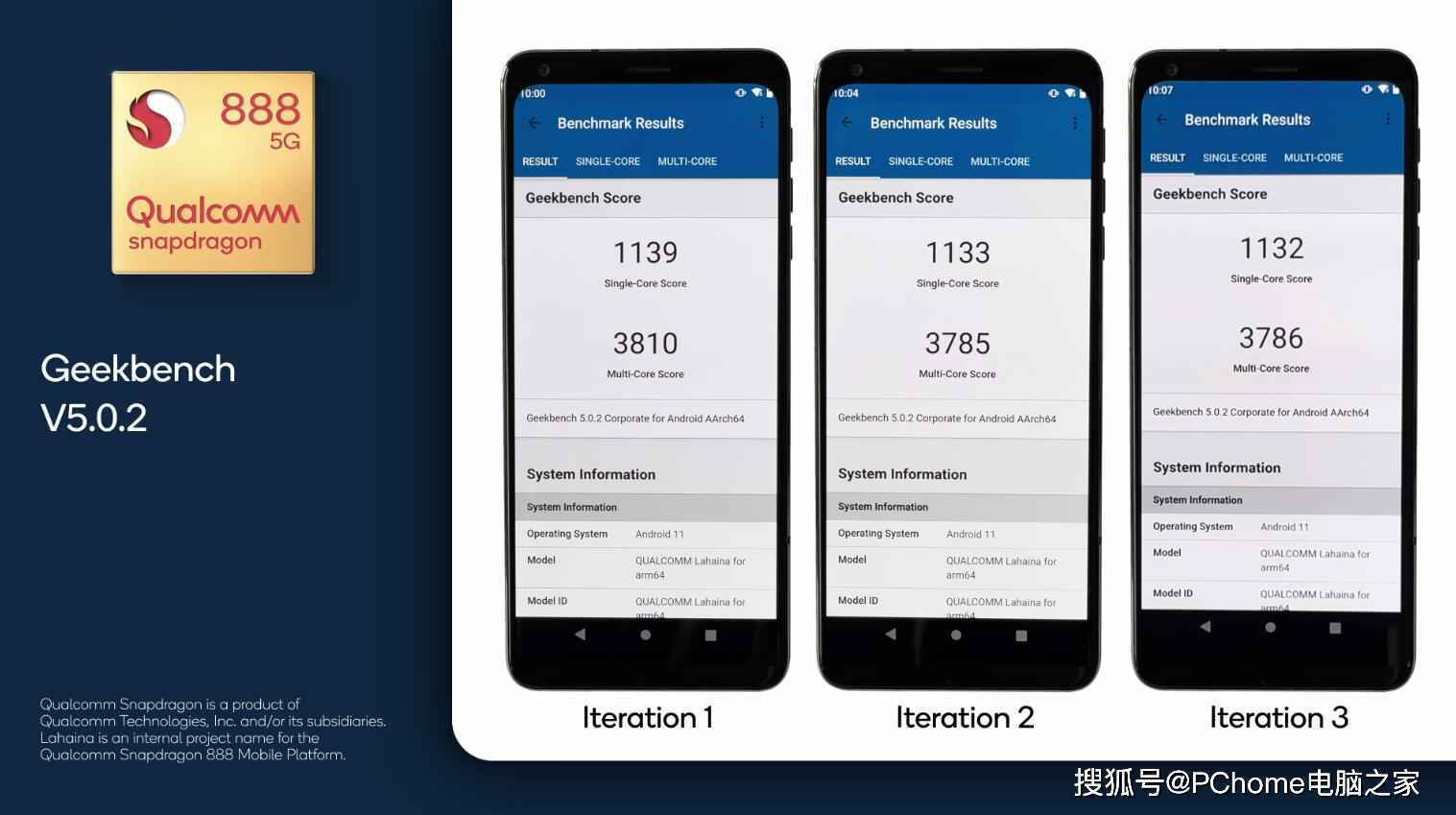 安兔兔74万分!高通骁龙888移动平台跑分首曝