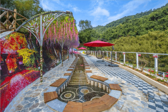 ¥399双人游清远天子山!住网红酒店,含早餐+鱼疗+玻璃桥…