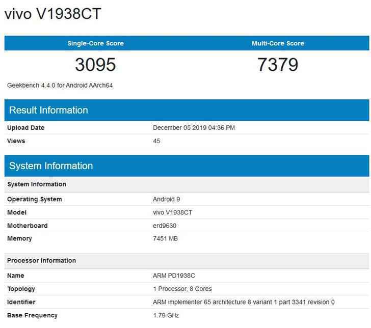 Geekbench:三星Exynos 980跑分曝光