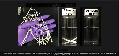 首款真正“可生物降解”塑料面世，仅用热和水在一周内完全分解