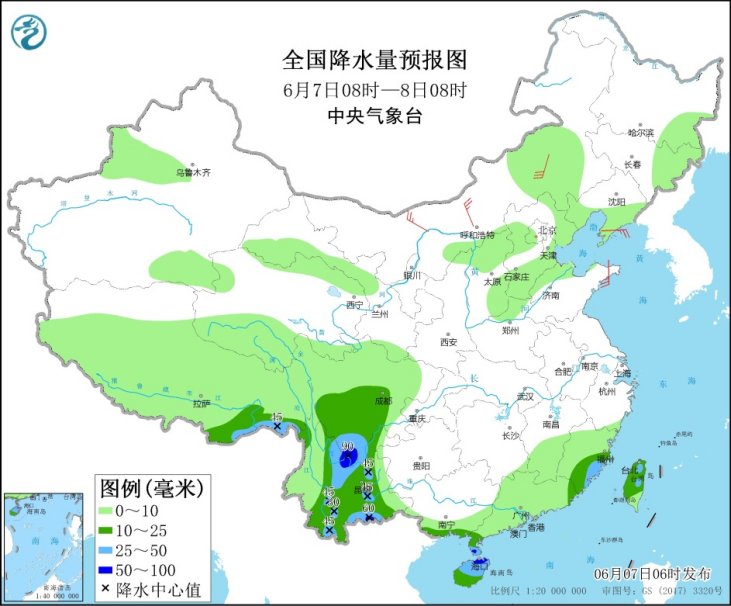 高考期间 河南山东“高烧”难退 华北多雷雨