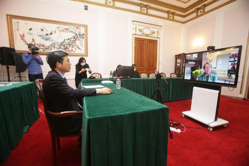 与时俱进，科创合作助力中乌关系稳定前行——访中国驻乌克兰大使馆科技处参赞张明|奋斗百年路启航新征程·开放合作