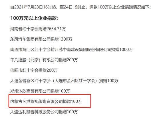 网传吴亦凡捐款两千万元遭拒 河南红十字会否认