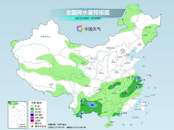 北方重返炎热 西南降雨频繁 一起看全国天气