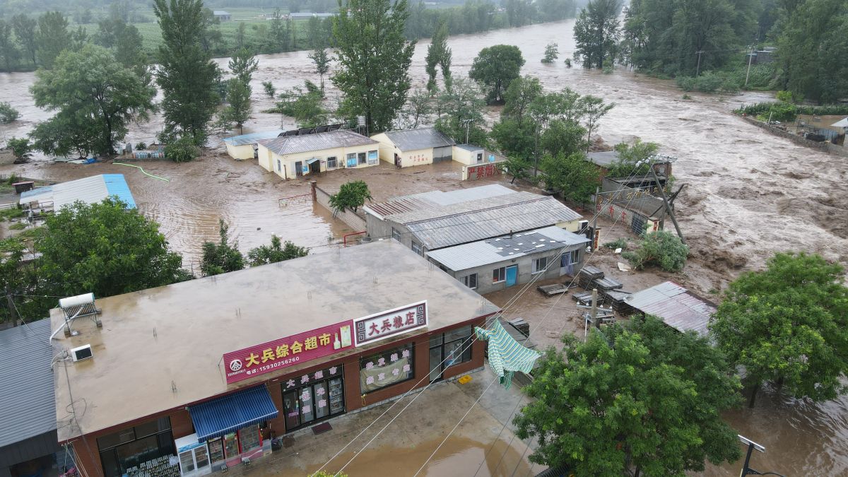 河北500多人被洪水围困？当地回应：正往高处转移