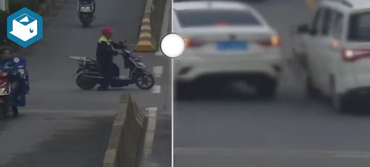 轿车从天而降电动车主被撞身亡  车主被判有期徒刑一年