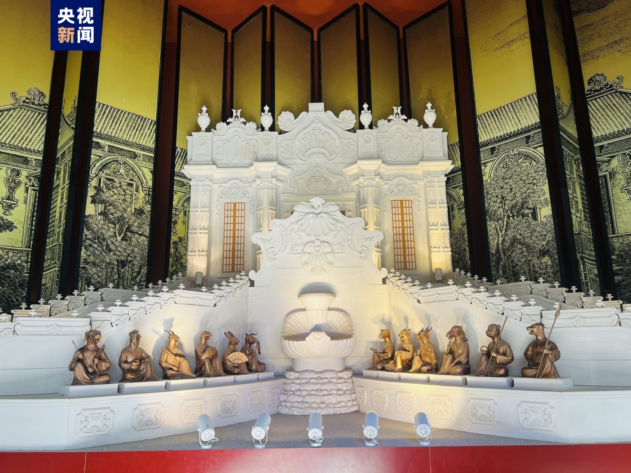 圆明园兽首复原图（图源：央视新闻）