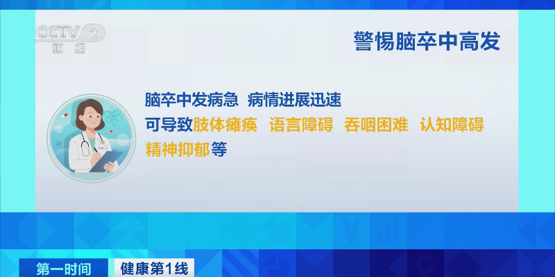 我国脑卒中患病总人数超过2800万 复发率高达17.7%