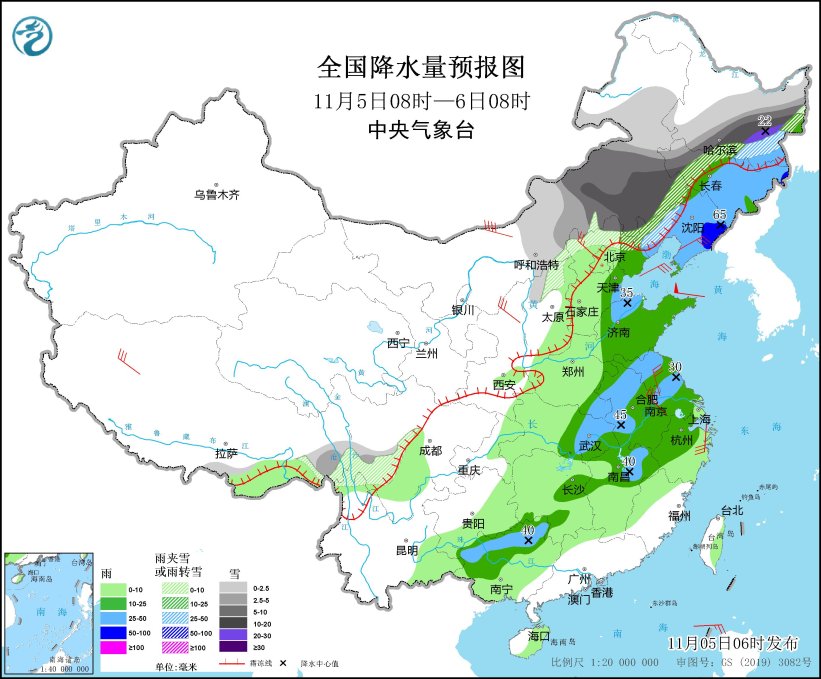 最新全国天气预报：内蒙古东南部、黑龙江东南部等地局地大暴雪