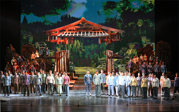 以物为证回望巨变 歌剧《鸾峰桥》在京展演